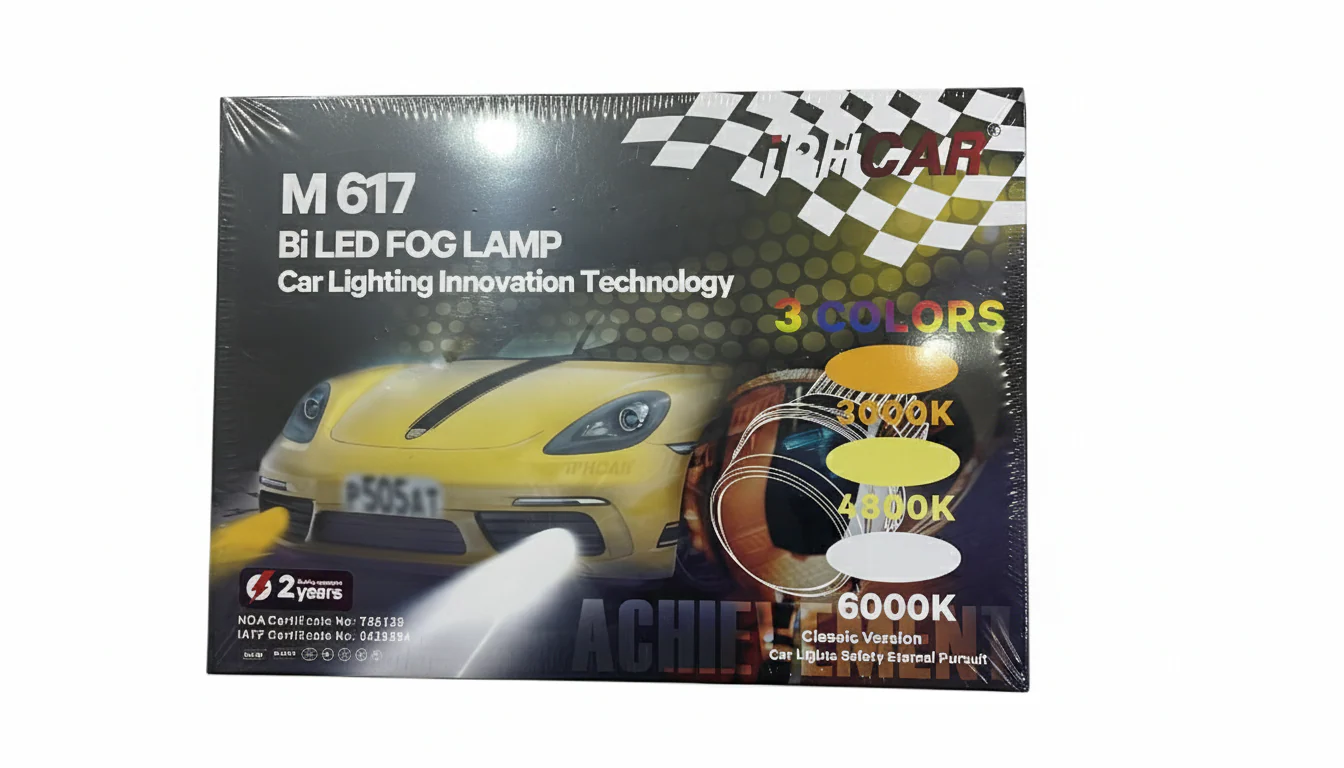 m617 tri color fog lamp