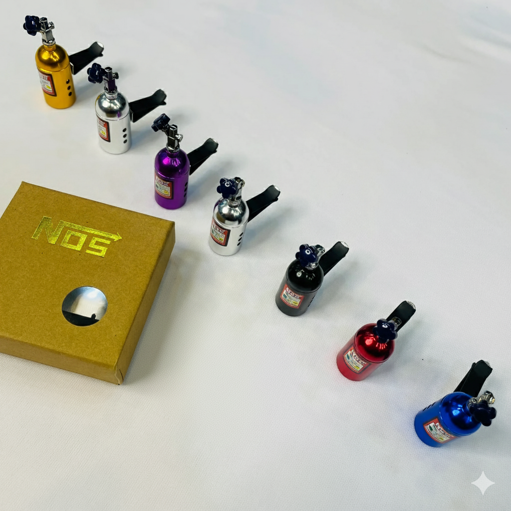 NOS AC Vent Car Air Freshener – Universal Clip-On (Multiple Colors)