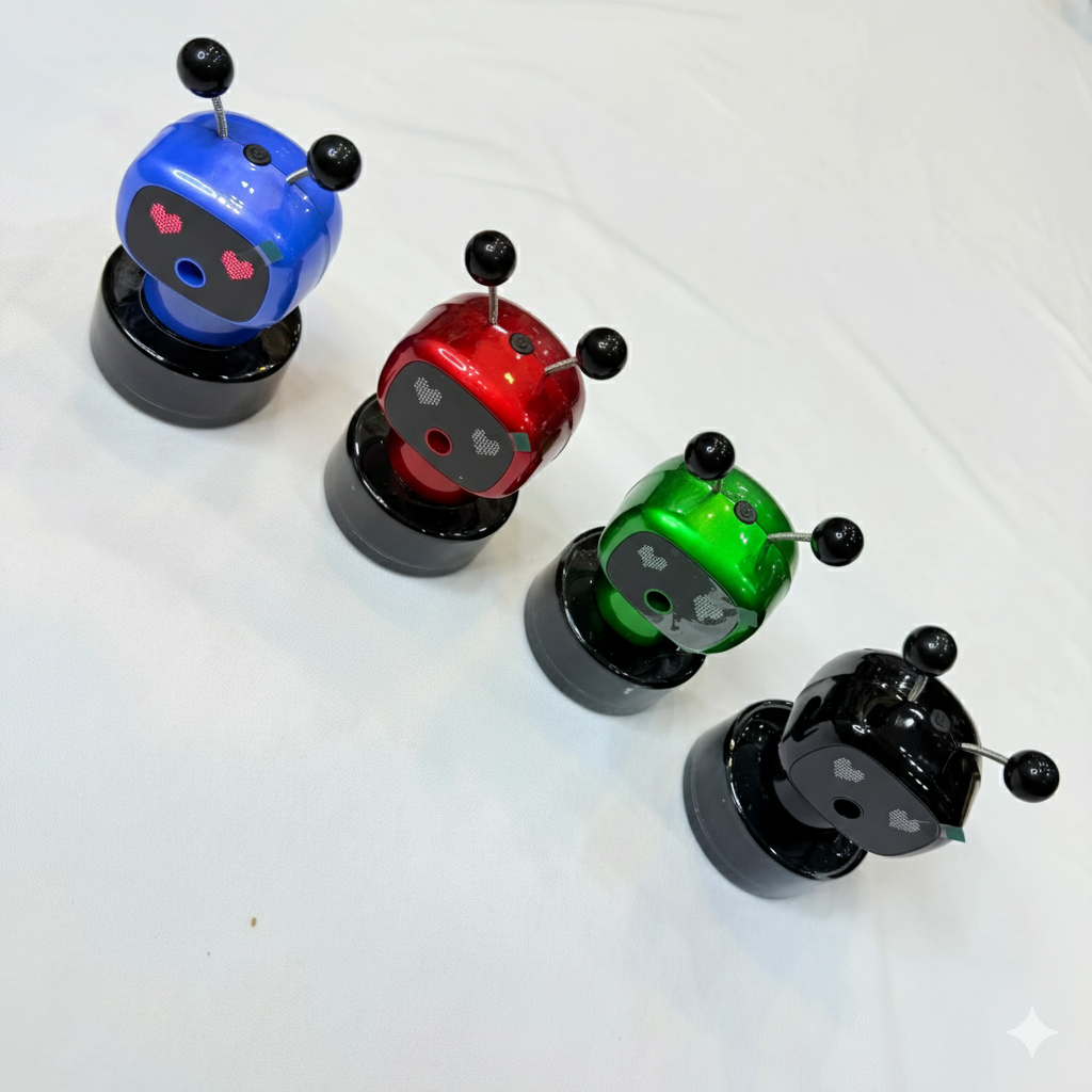 Robot-Style Car Dashboard Perfume – Aromatherapy Diffuser