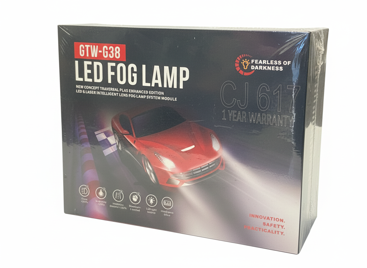 GTW-G38 tri color fog lamp || 1 year warranty