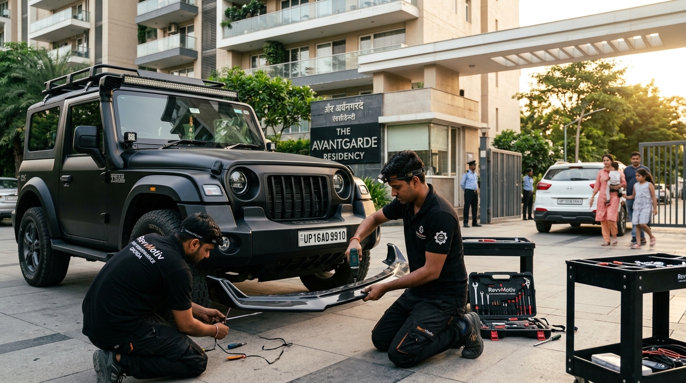 Doorstep Car Modification Service by RevvMotiv